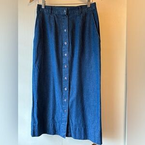 Vintage TanJay denim skirt